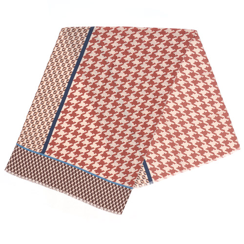 千鳥柄スカーフ - 画像2