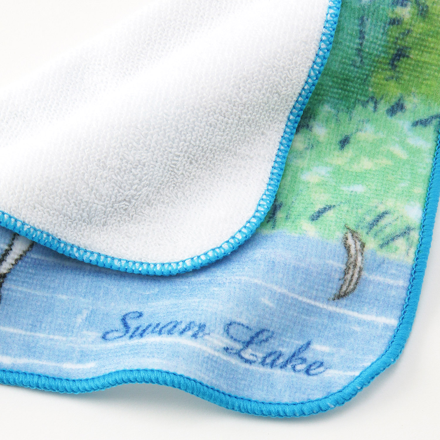 イツコルベイユ 白鳥の湖 オデット タオルハンカチ - 画像2