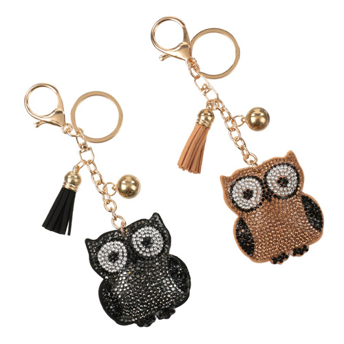 キラキラチャーム ふくろう - 画像1