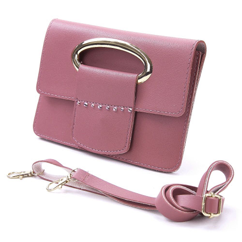 横型オーバル型抜スマホポーチ - 画像6