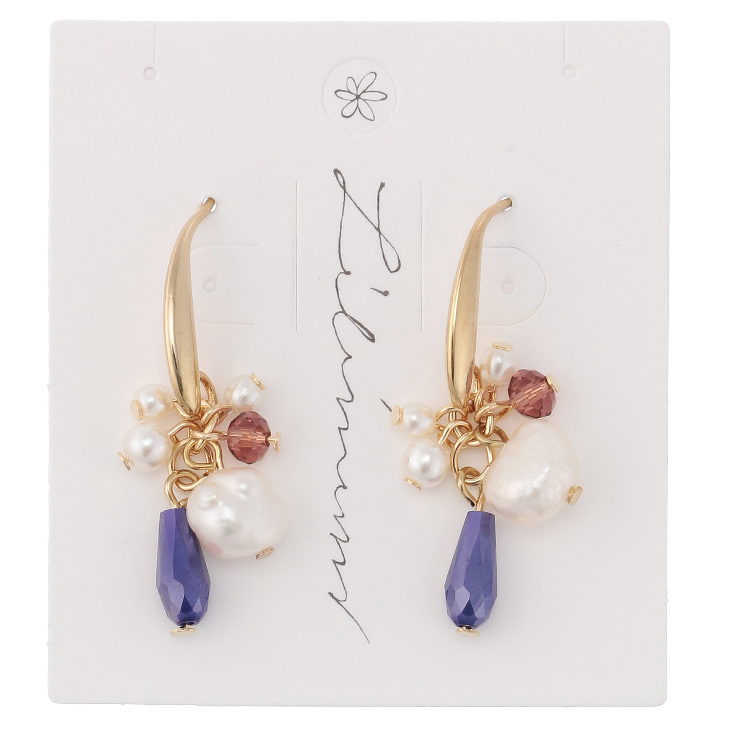 淡水MIXピアス - 画像3