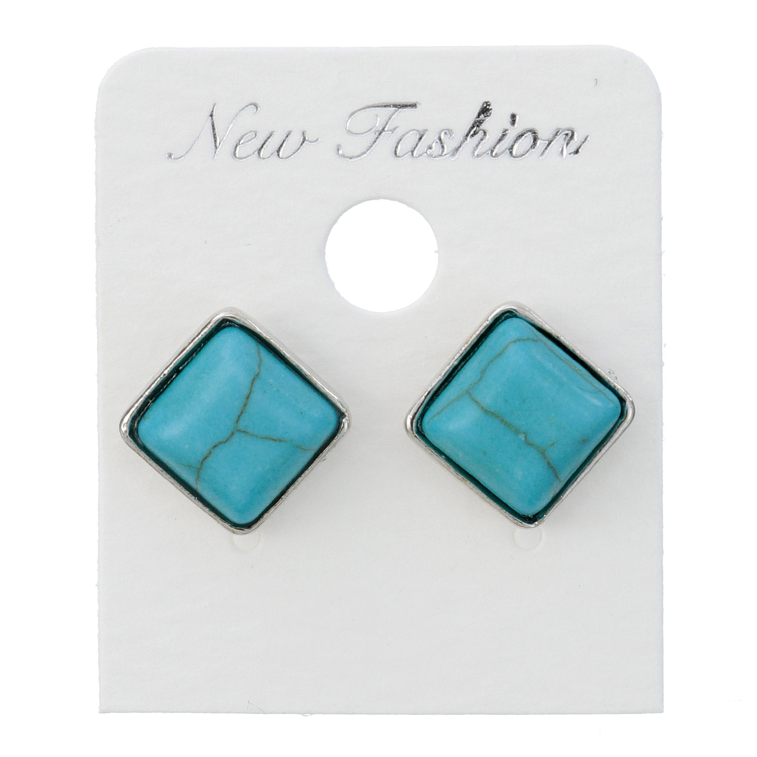 ターコイズカラーピアス