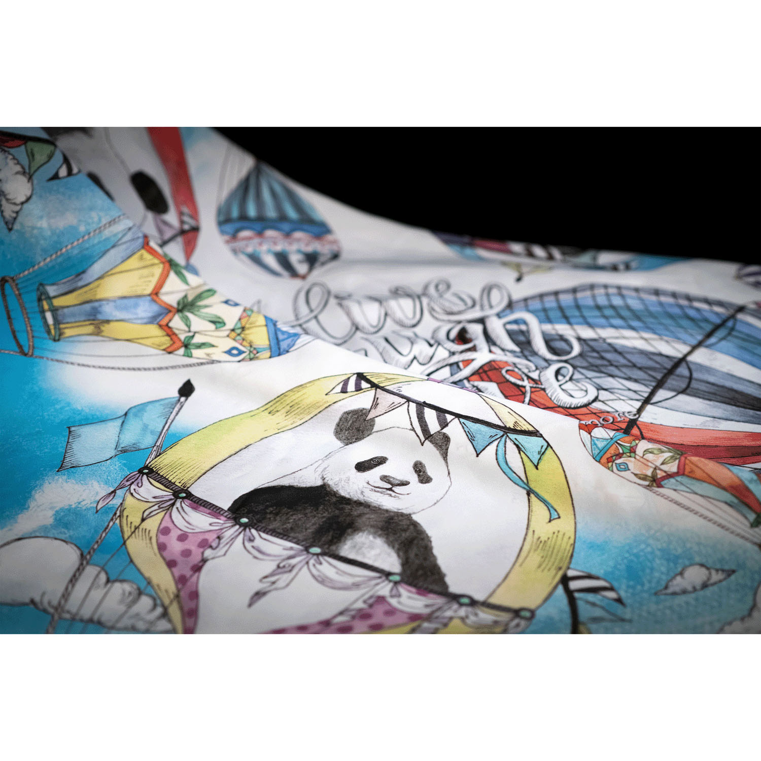 超撥水風呂敷ながれ パンダ - 画像2