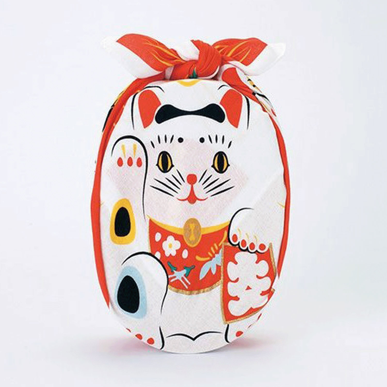 風呂敷48巾 福コチャエ 招き猫 - 画像5