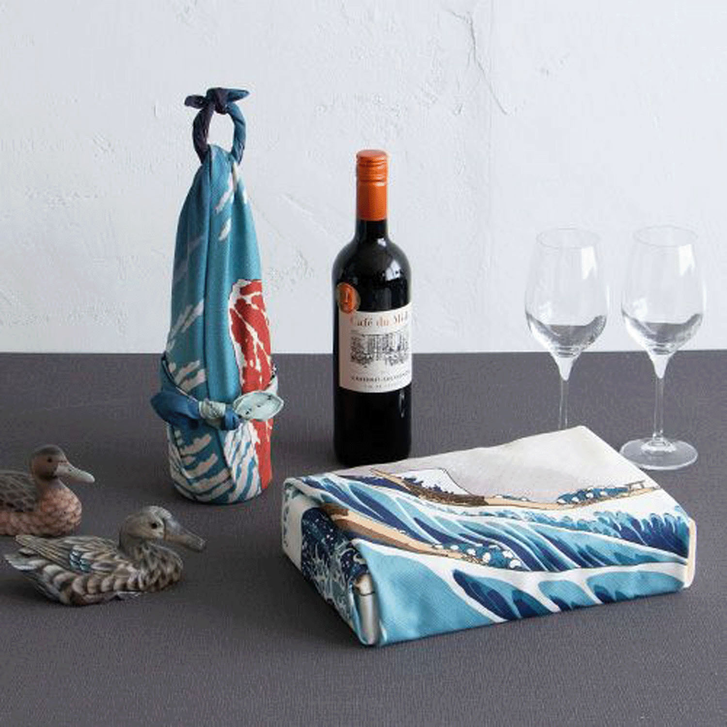 【次回入荷未定】風呂敷70巾 赤富士 - 画像3