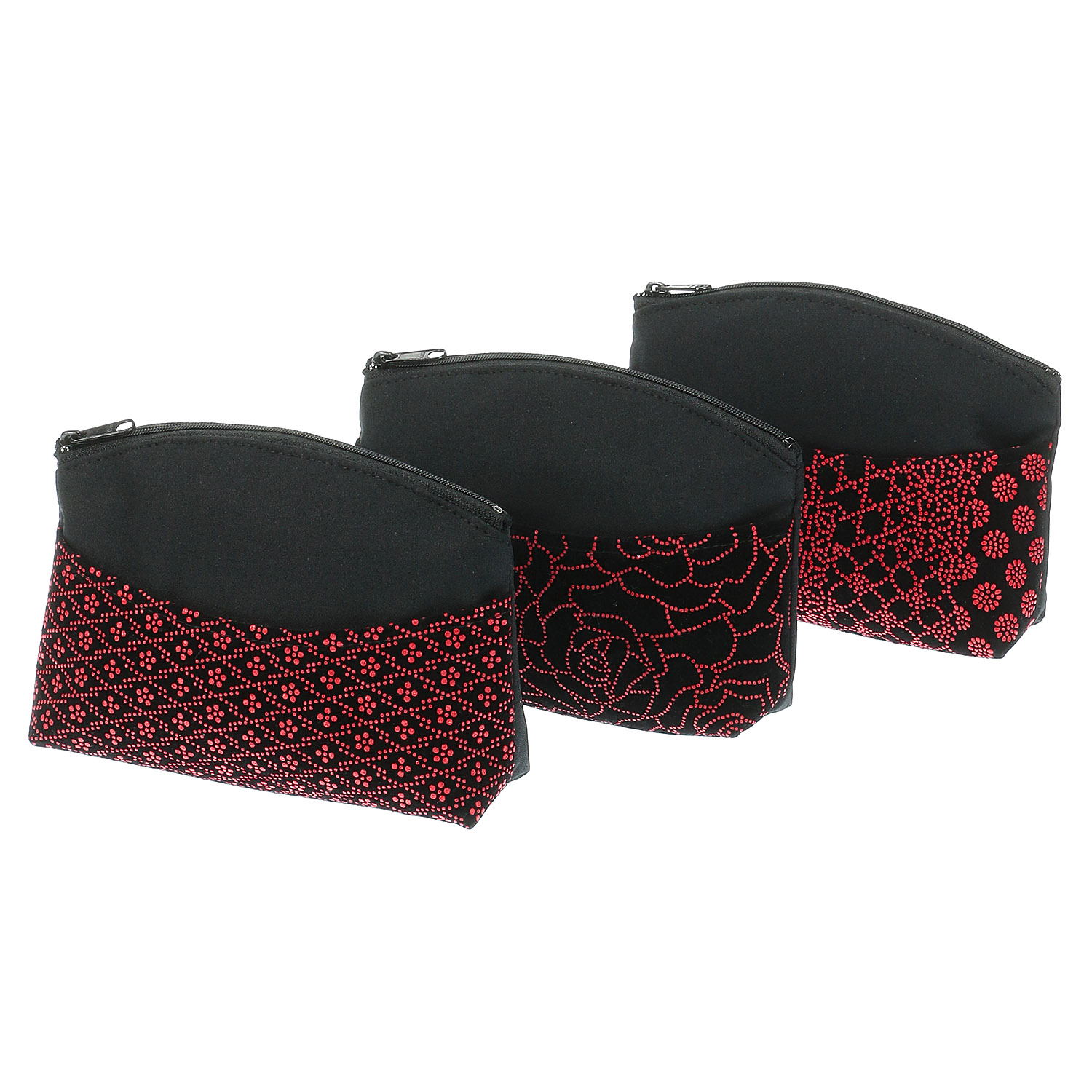 小紋柄 印伝調 前ポケット付ポーチ - 画像8