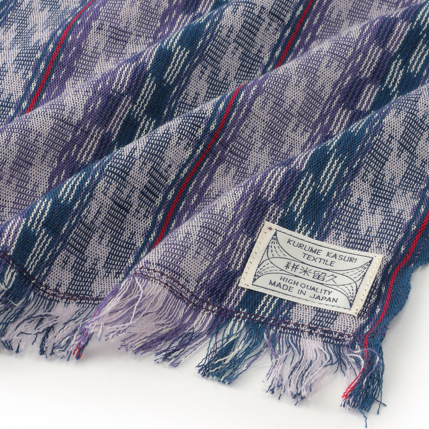 【儀右ヱ門】久留米絣ショール - 画像6