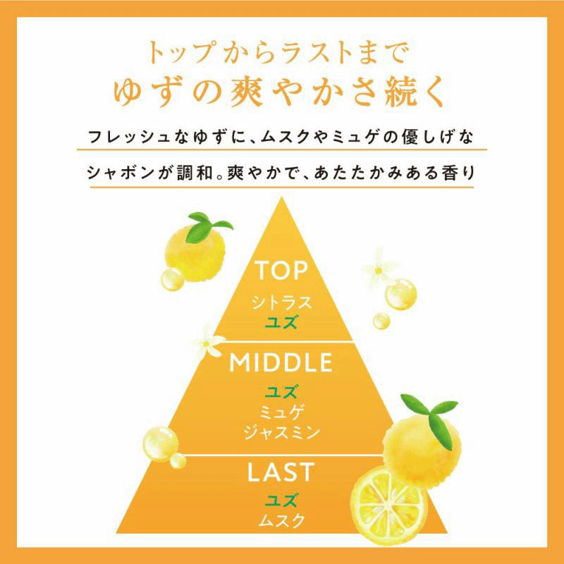 アクアシャボン ゆずの香り オードトワレ - 画像4