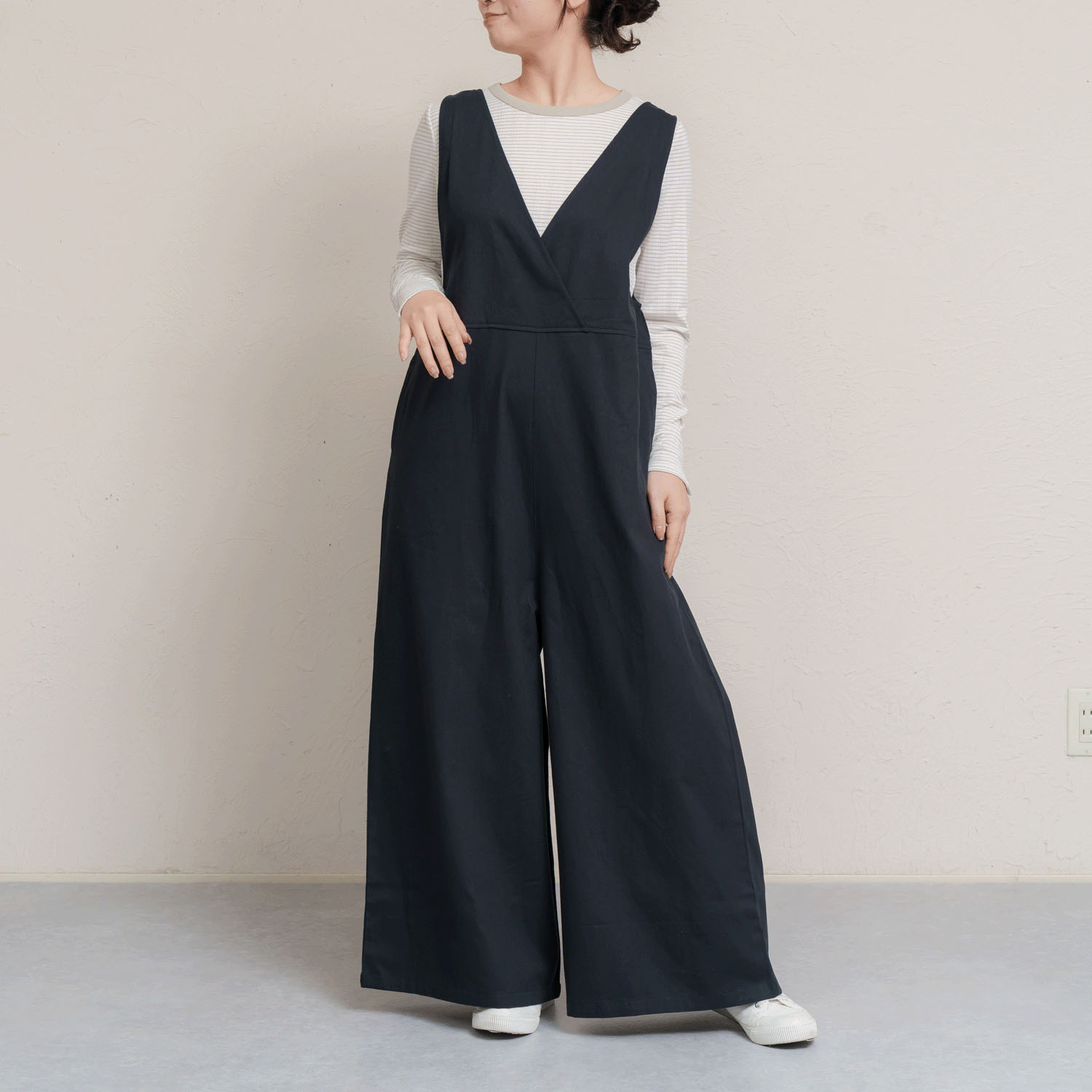 コットンツイル前後2WAYサロペット - 画像2