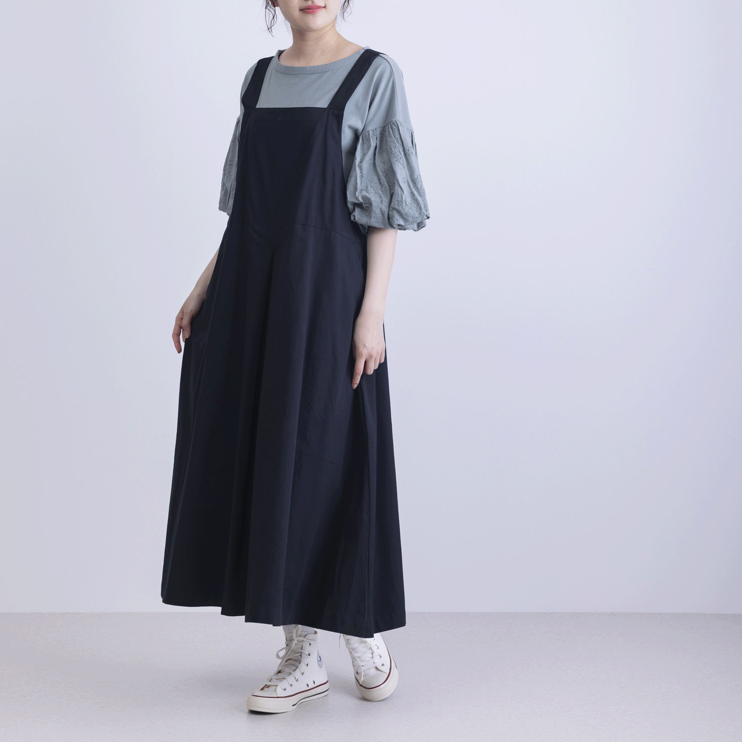 コットンツイルジャンスカワンピース - 画像2