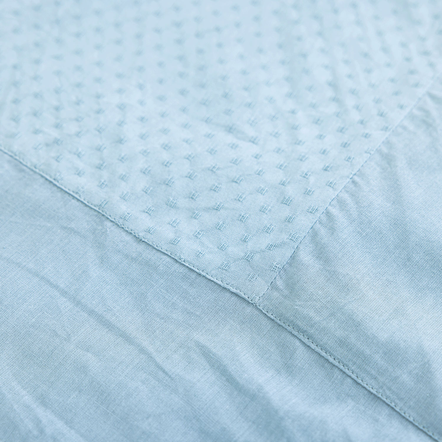 コットンドビーx無地半袖コクーンブラウス - 画像22