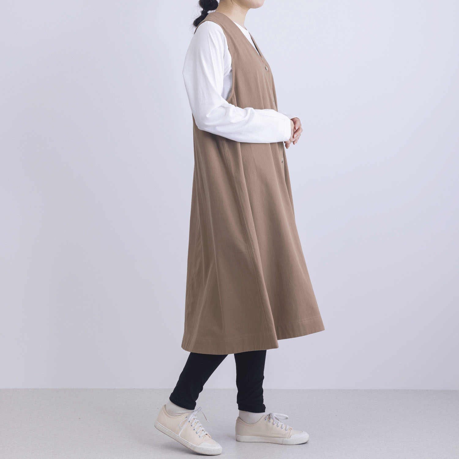 コットンツイルジレワンピース - 画像13