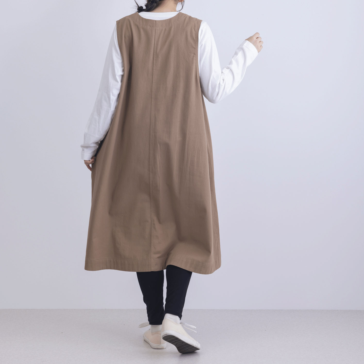 コットンツイルジレワンピース - 画像14