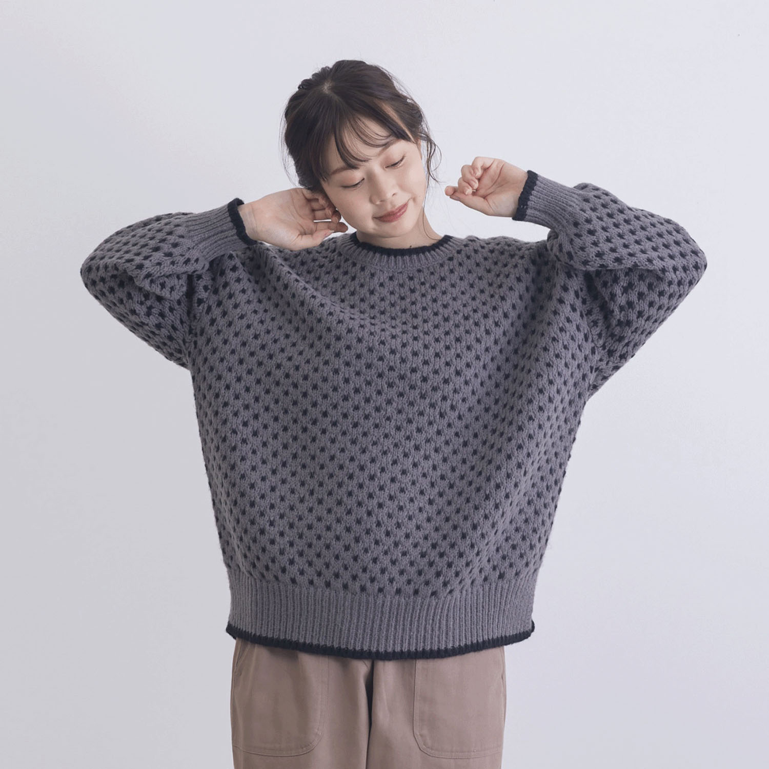 JQD編みニットPO - 画像2