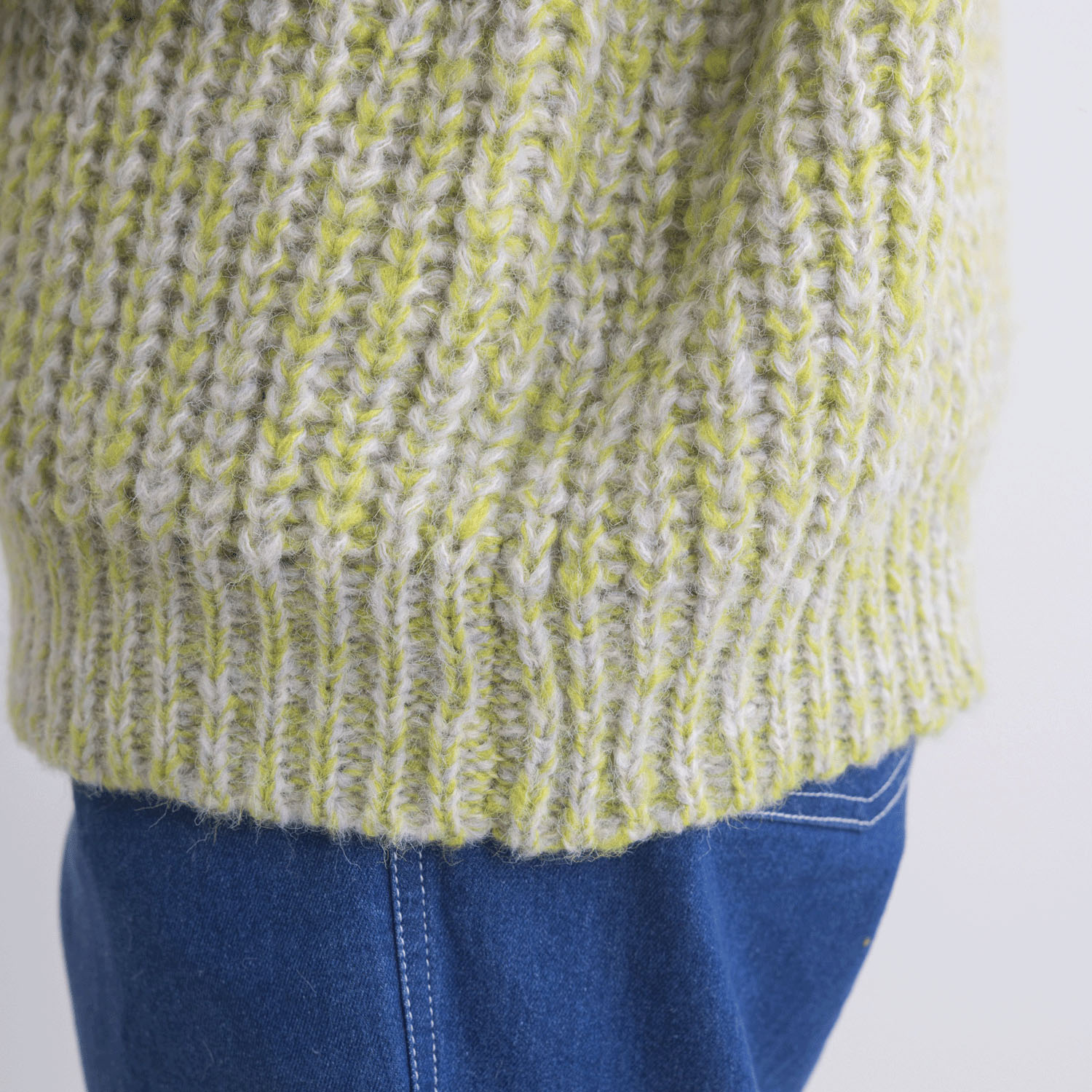 カラフルメランジニットプルオーバー - 画像11