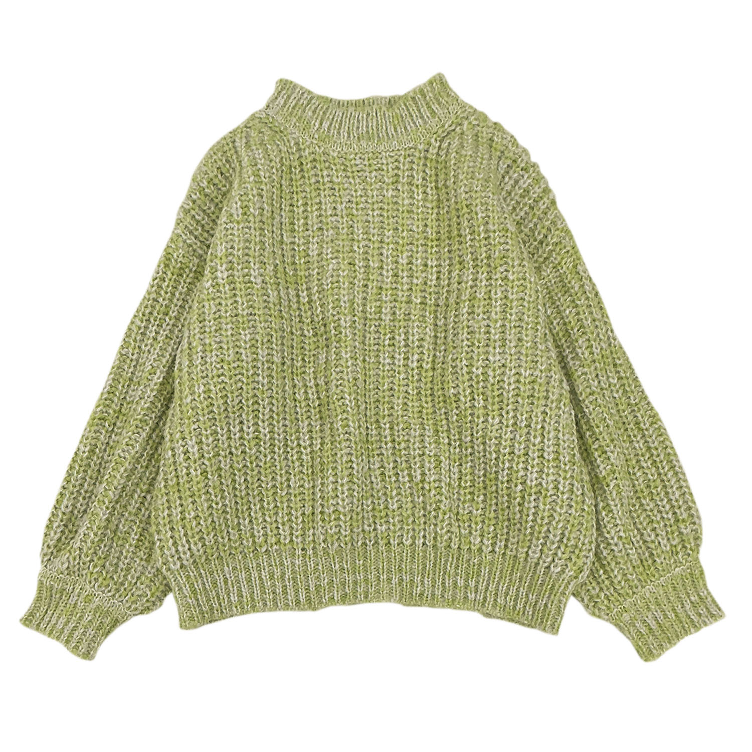 カラフルメランジニットプルオーバー - 画像13