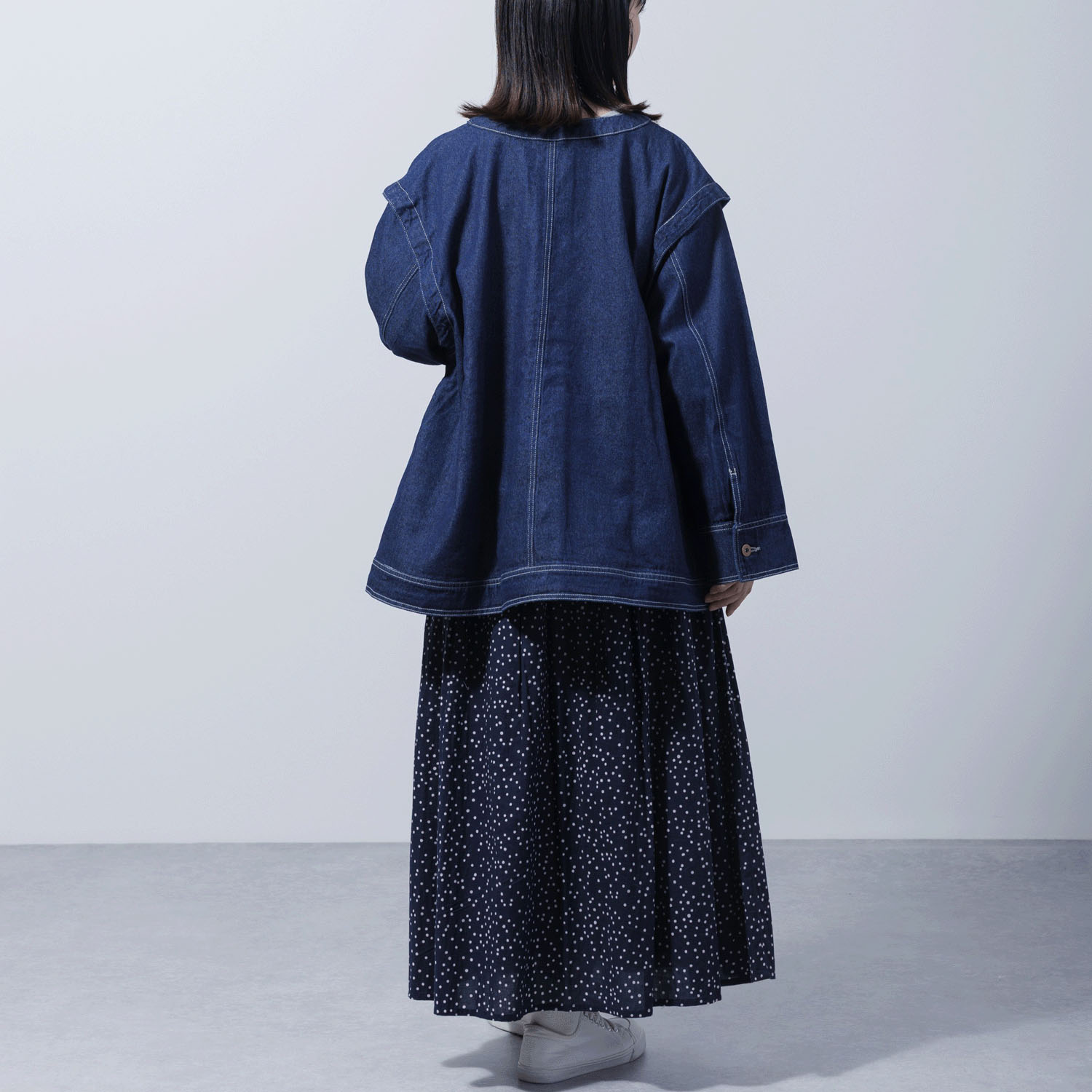 2WAYデニムジャケット - 画像9