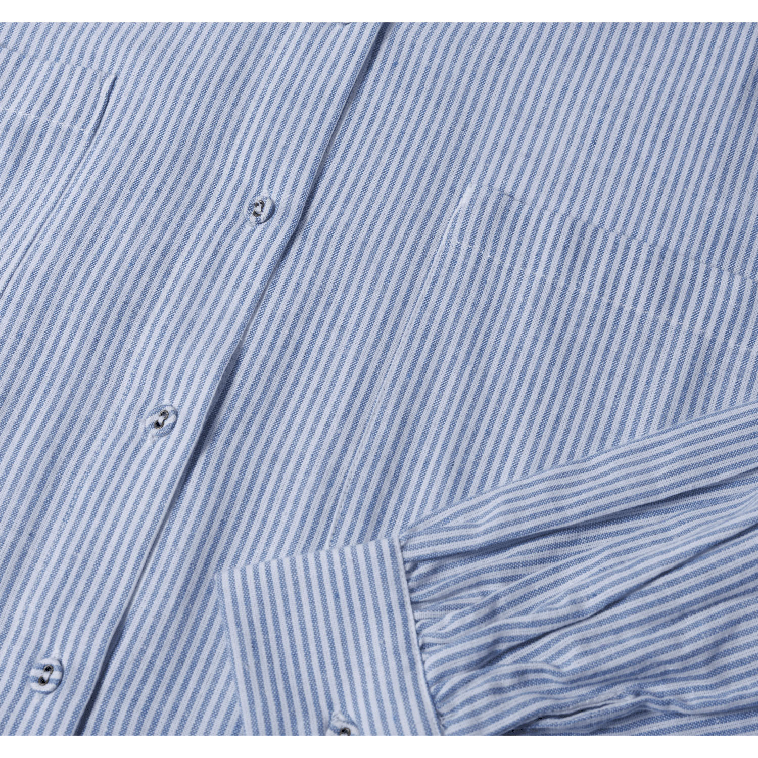 チェック＆ストライプチュニックシャツワンピース - 画像10