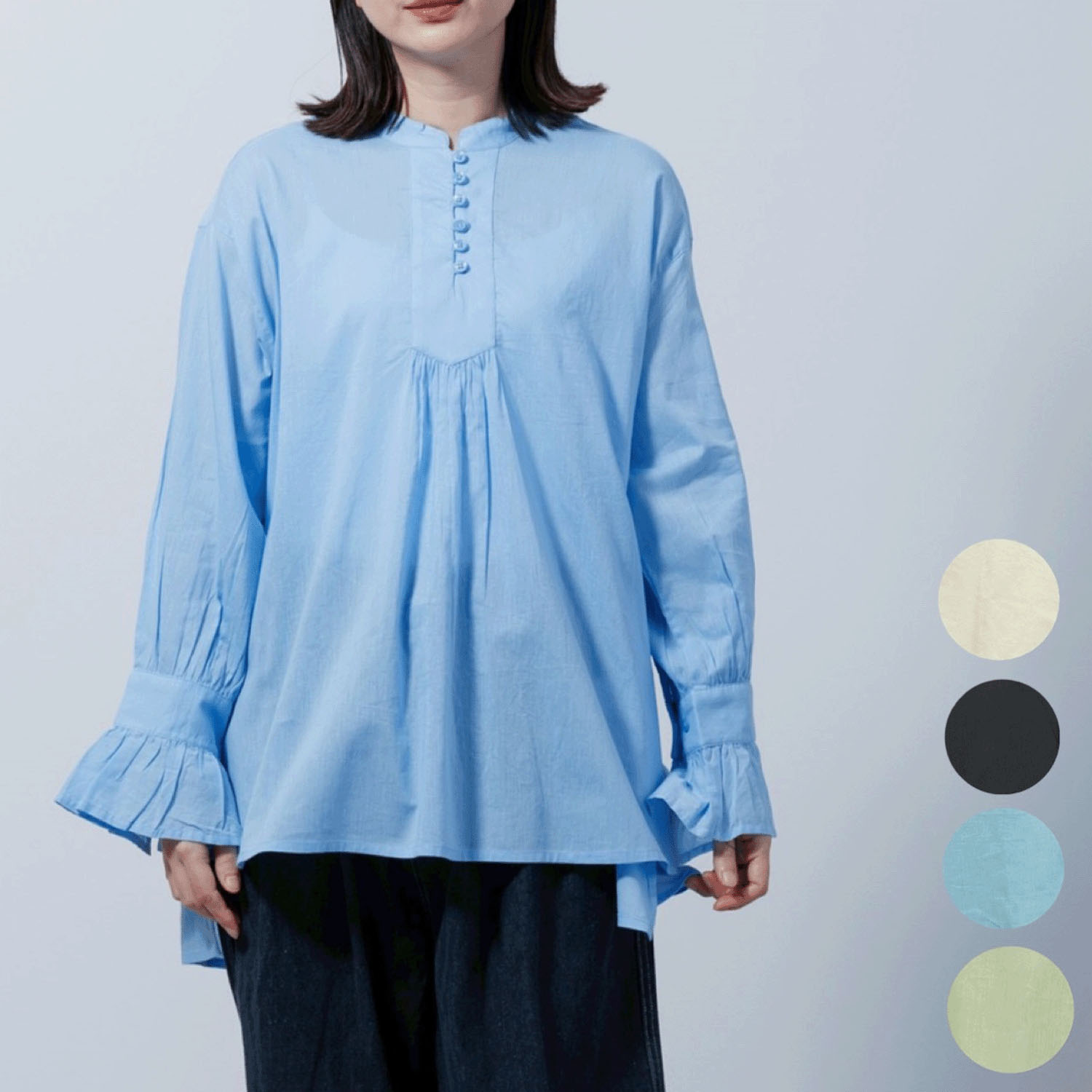 キャンディースリーブブラウス