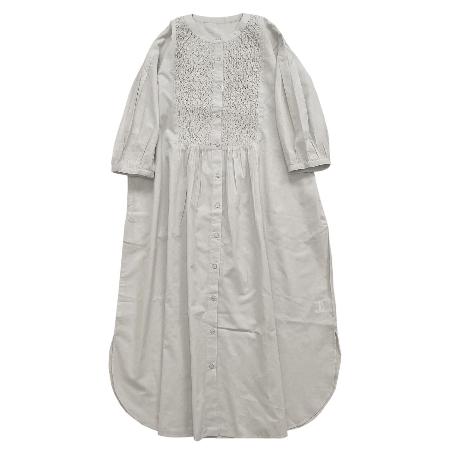 ブザムスモッキング前開きワンピース - 画像7