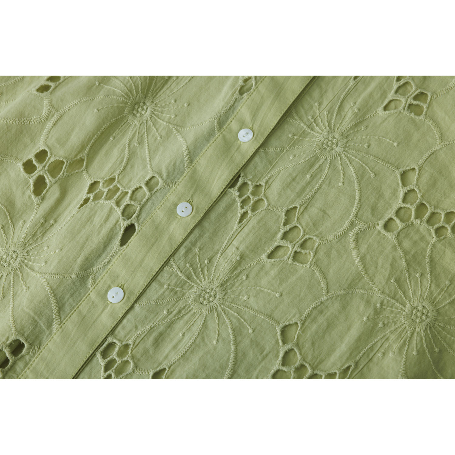 シフリー刺繍×無地シャツブラウス - 画像21