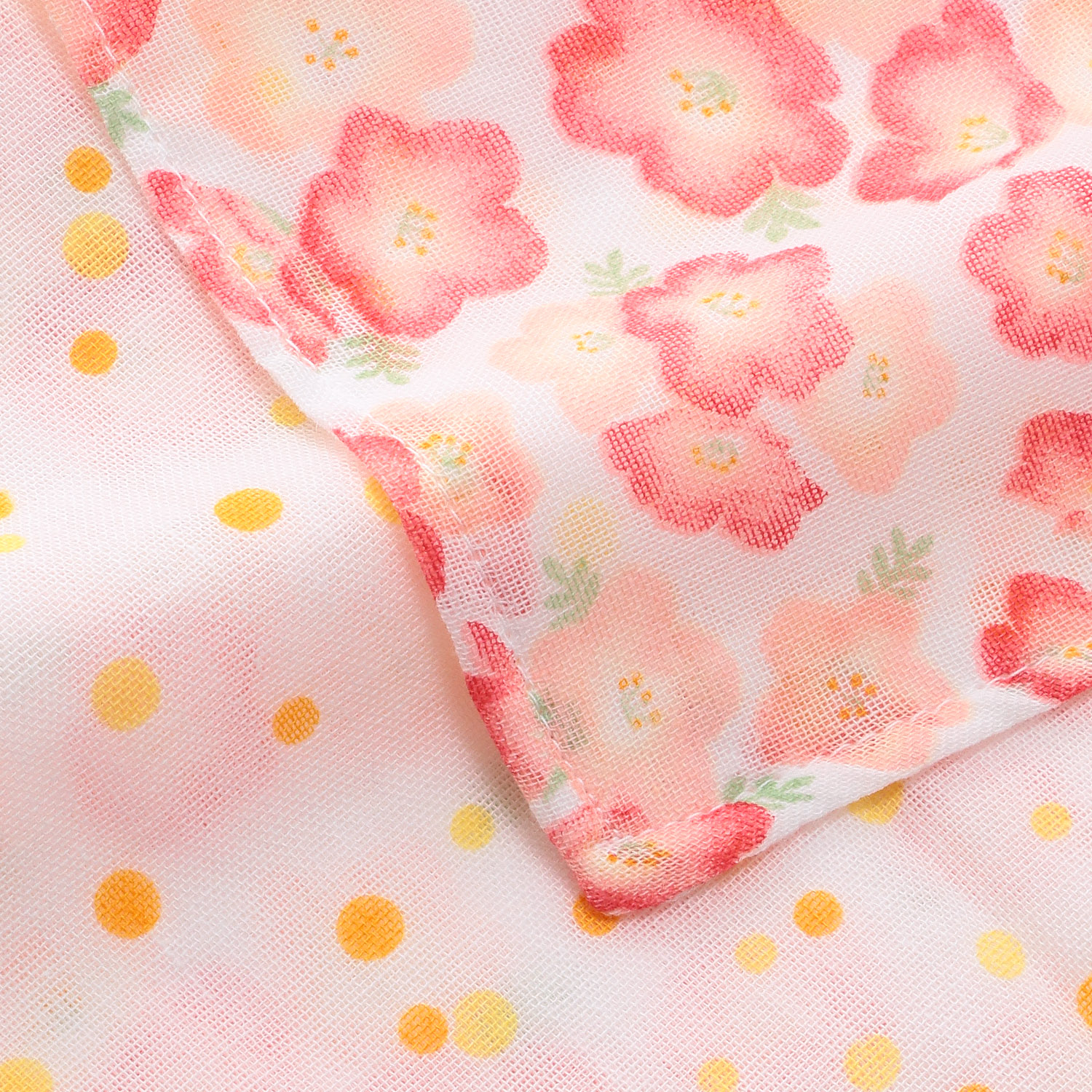 ウォーキングガーゼ UV加工 ネモフィラ - 画像4