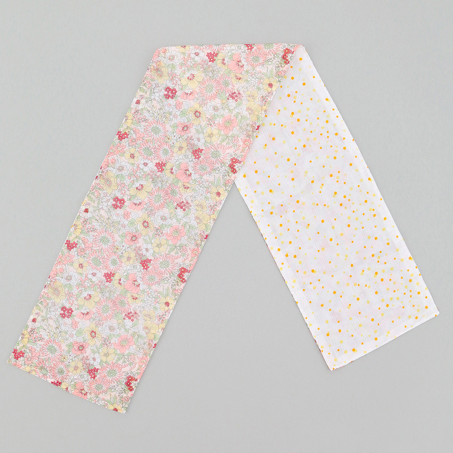 ウォーキングガーゼ UV加工 マルチ花柄 - 画像2