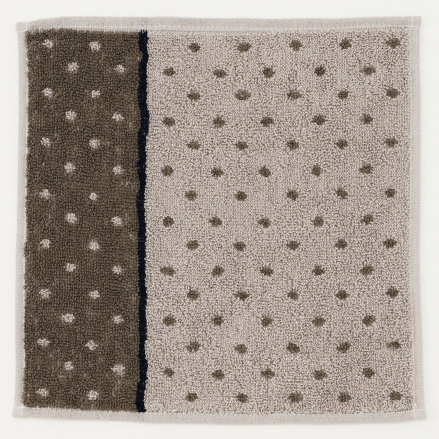 紳士ジャガードタオル23cmハンカチ