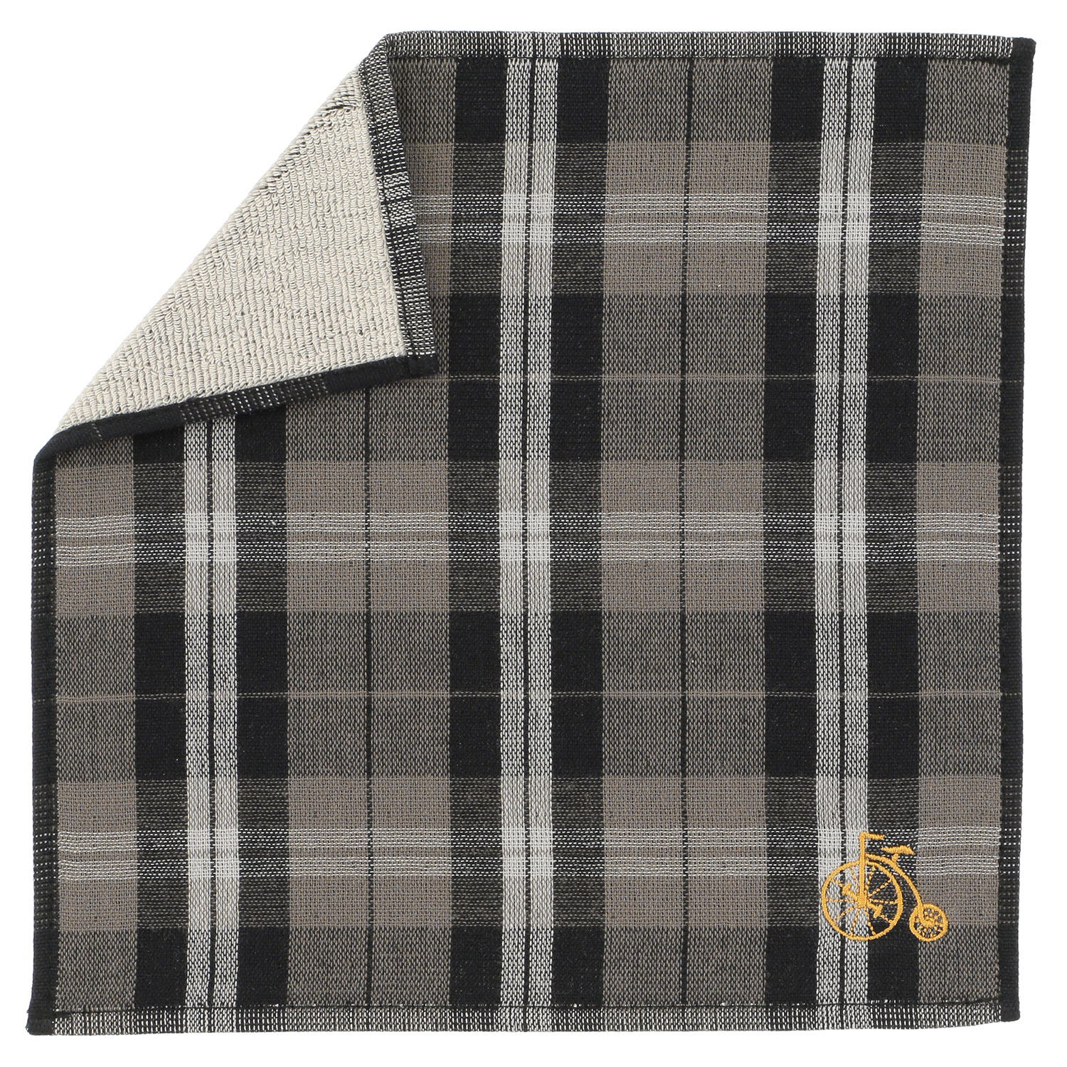 ミニタオル紳士 パイルガーゼ  自転車