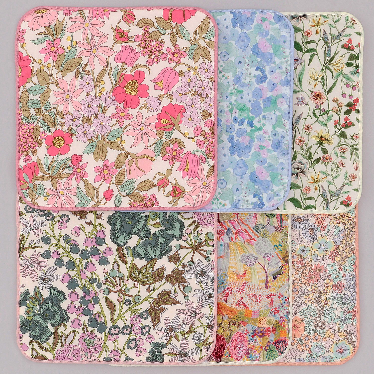 インターモード ユージング リバティ アート ファブリックス婦人タオルハンカチ