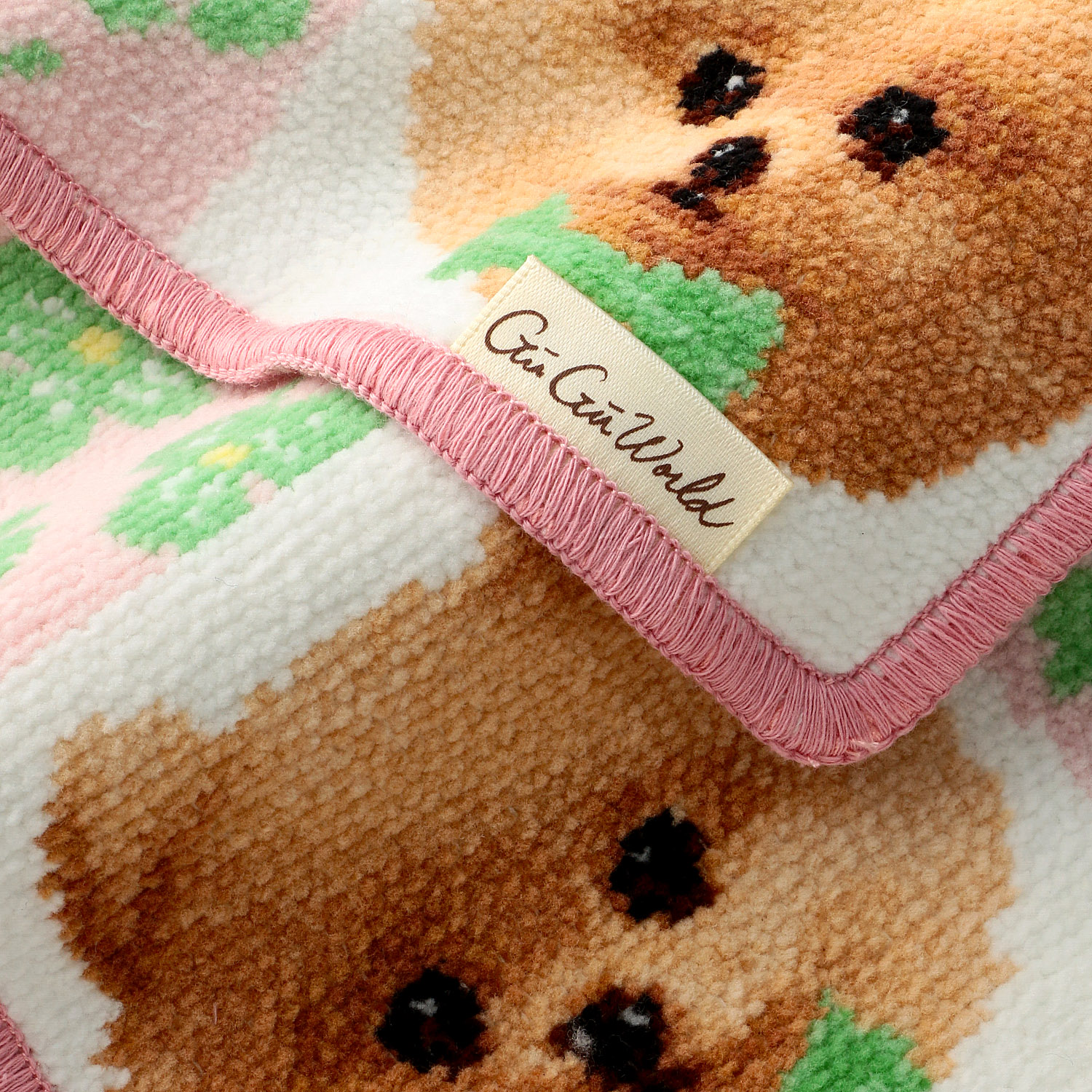 GUGUWorld 婦人シェニール織 ミニハンカチ - 画像3