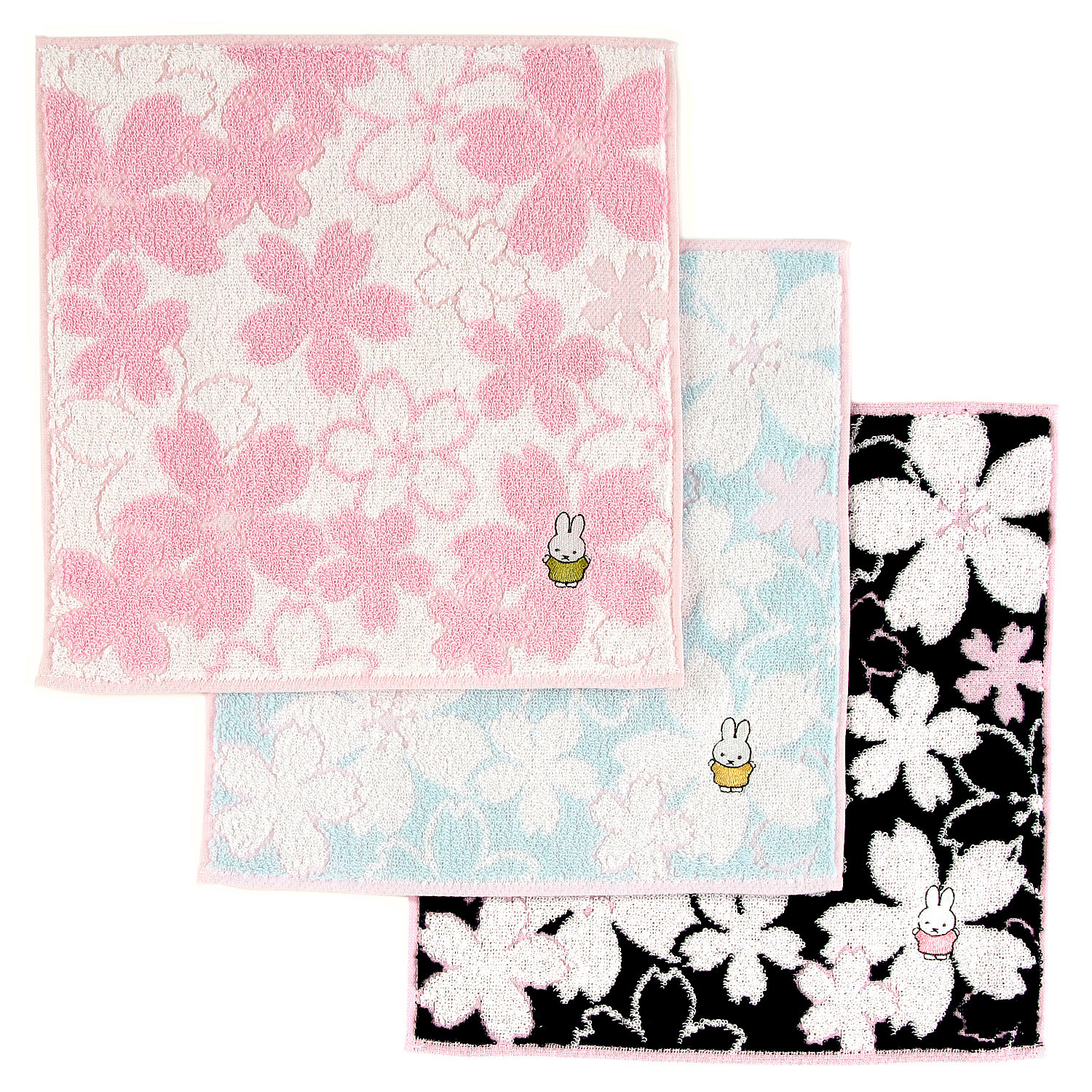 ミッフィータオルハンカチ桜