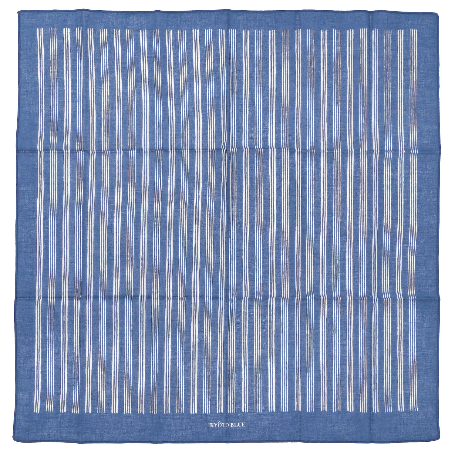 KYOTO BLUE ガーゼハンカチ - 画像5