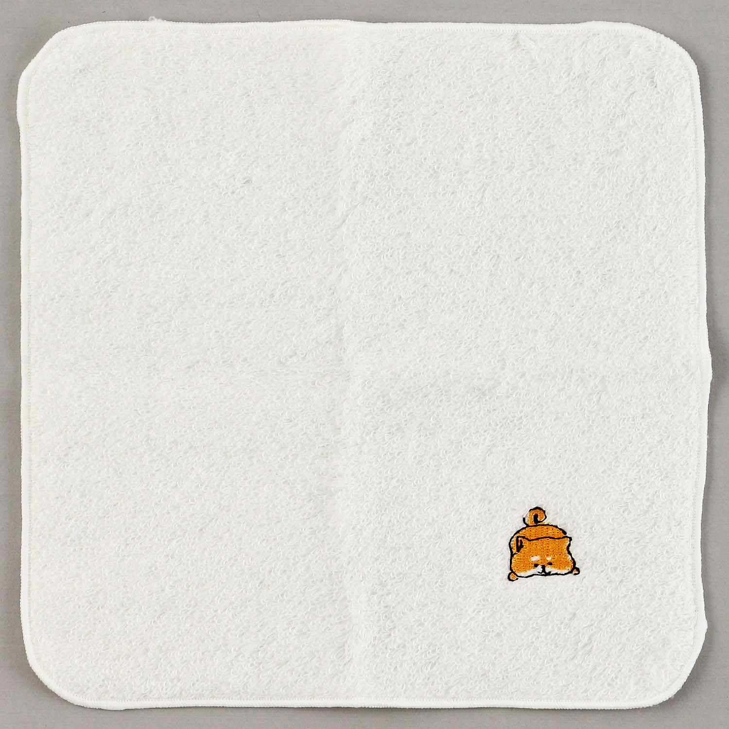 ふわふわパイルハンカチ ゆるふわしば犬 - 画像7