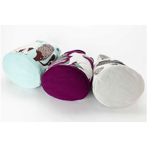 moritaMiW トートバッグ 平原の花のウサギたち - 画像2