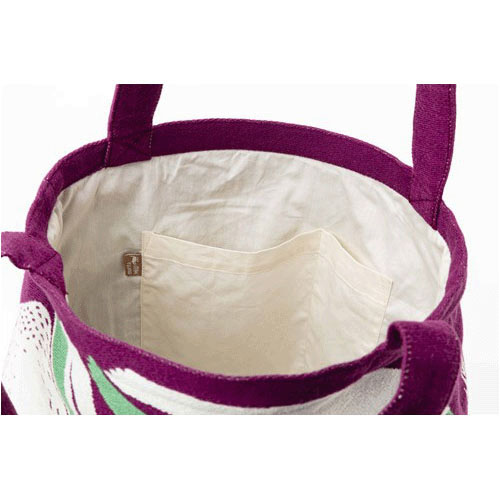 moritaMiW トートバッグ 平原の花のウサギたち - 画像3