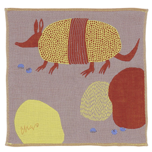 moritaMiW 3重ガーゼハンカチ - 画像2