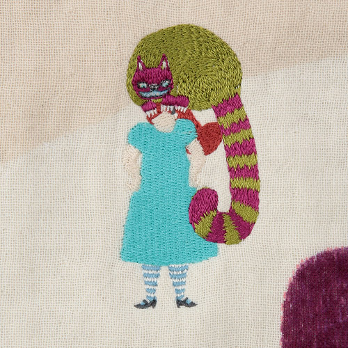 moritaMiW ウォッシュタオル 不思議の国のアリスの話 - 画像2