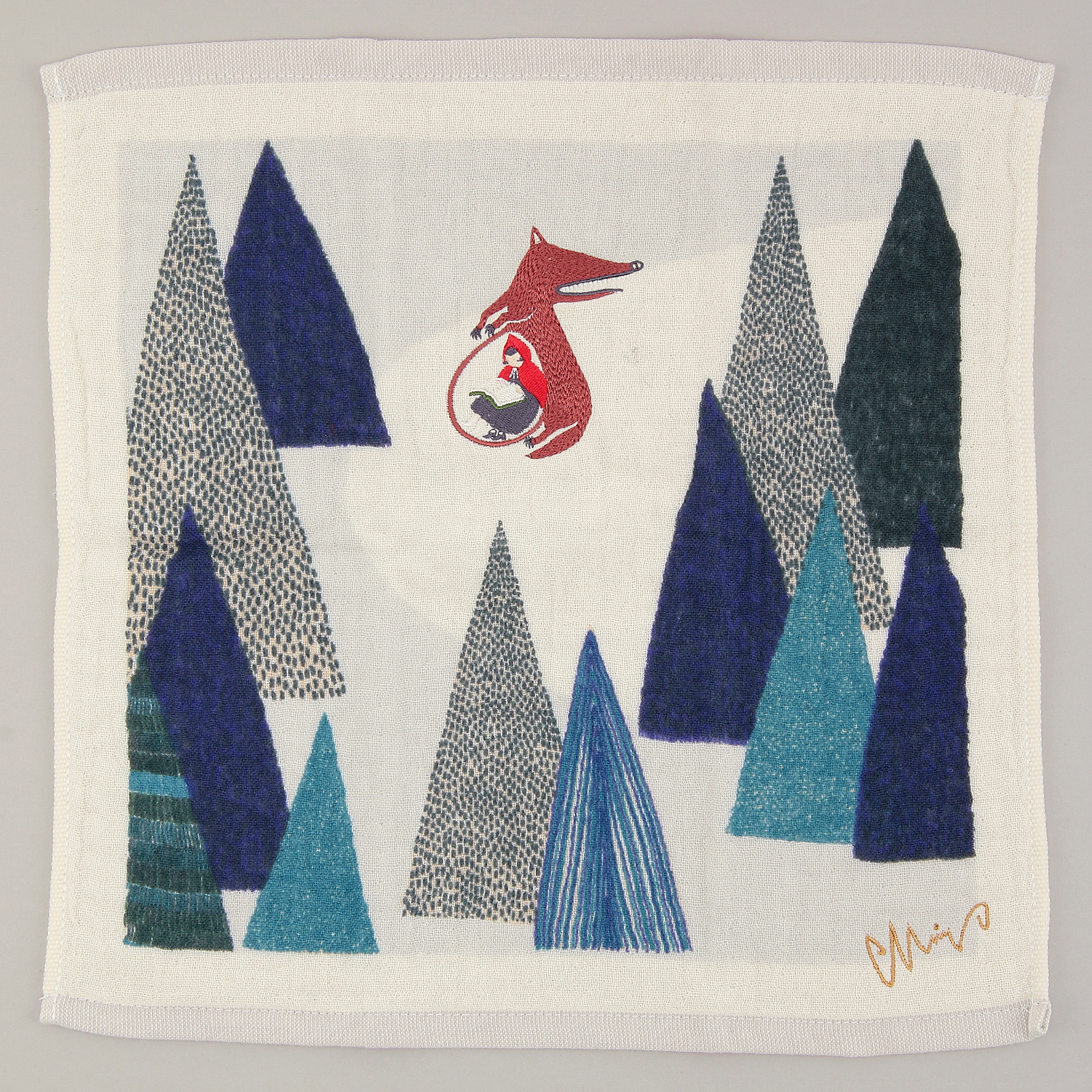 morita Miwウォッシュタオル オオカミと赤ずきんの話