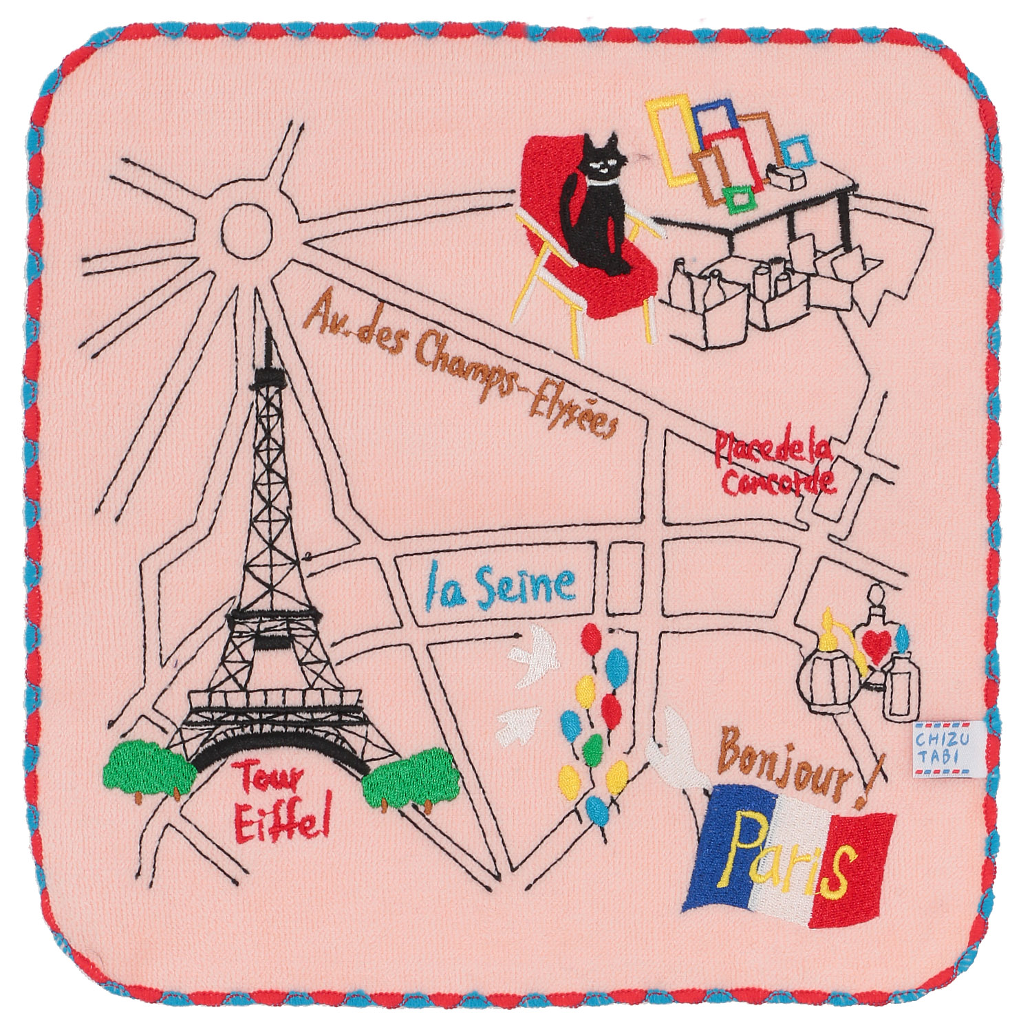 CHIZUTABI チズタビ タオルハンカチ - 画像2