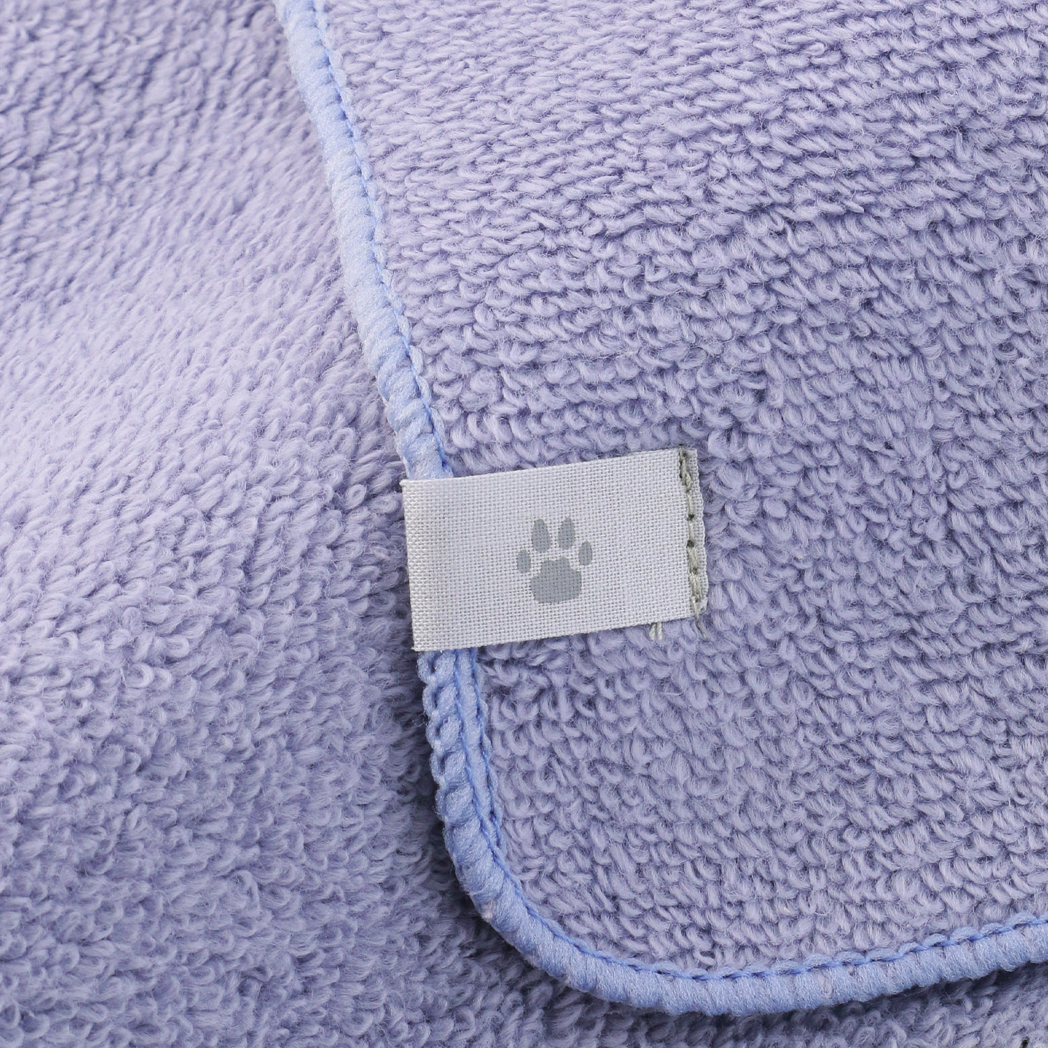 日曜日のネコ 無撚糸パイルアップリケ刺繍ハンカチ - 画像10