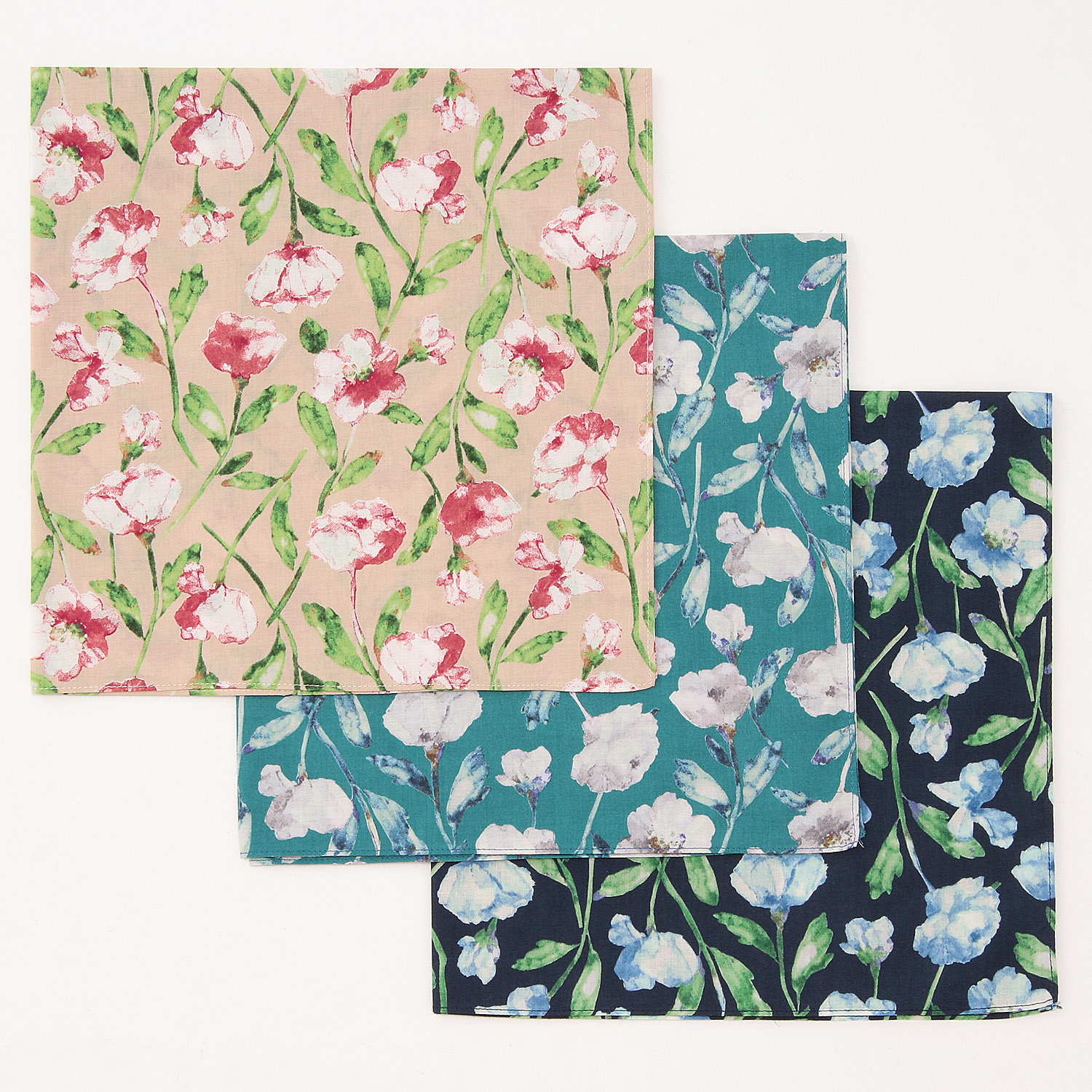 フラワーハンカチ