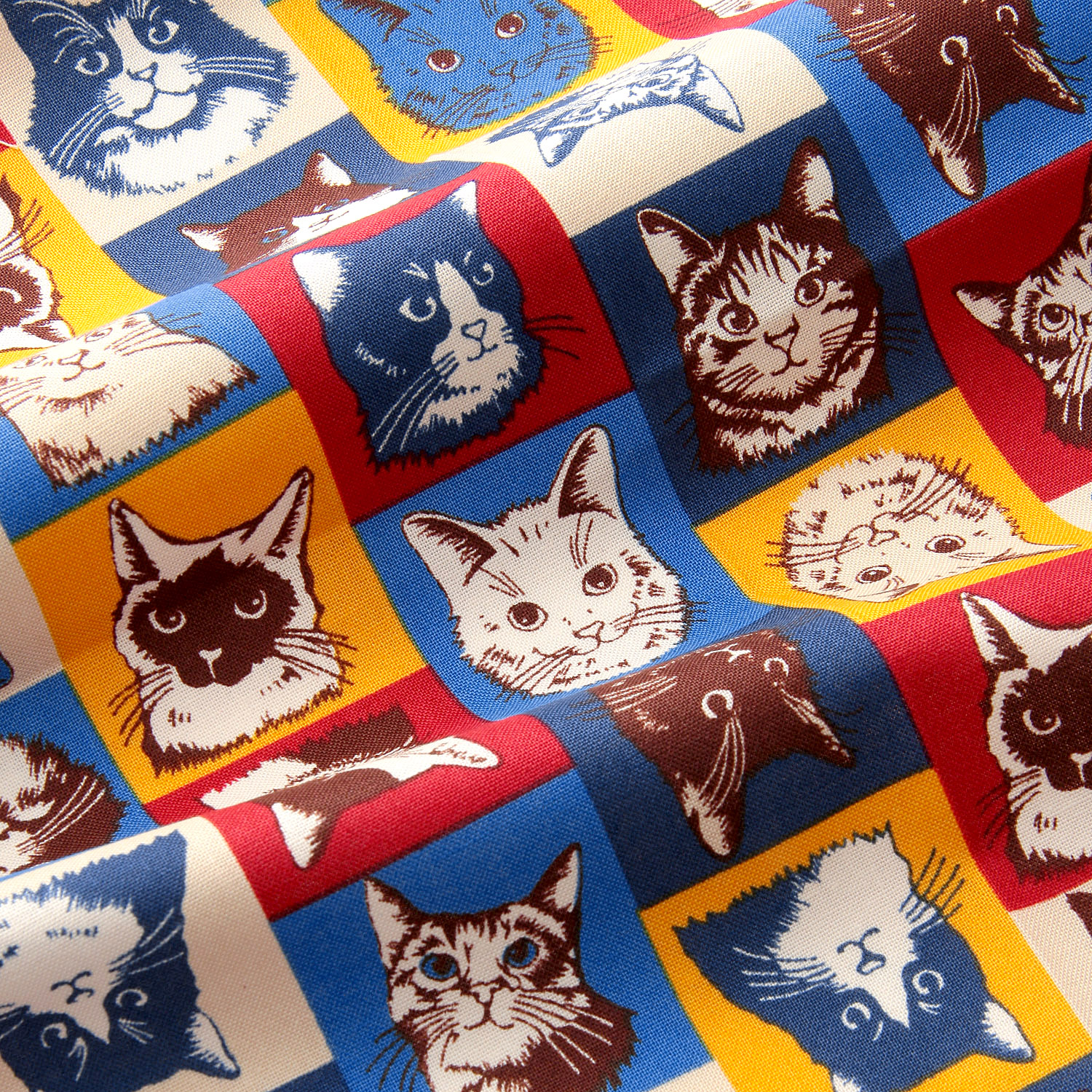 【在庫限り】にゃんにゃんハンカチ - 画像5