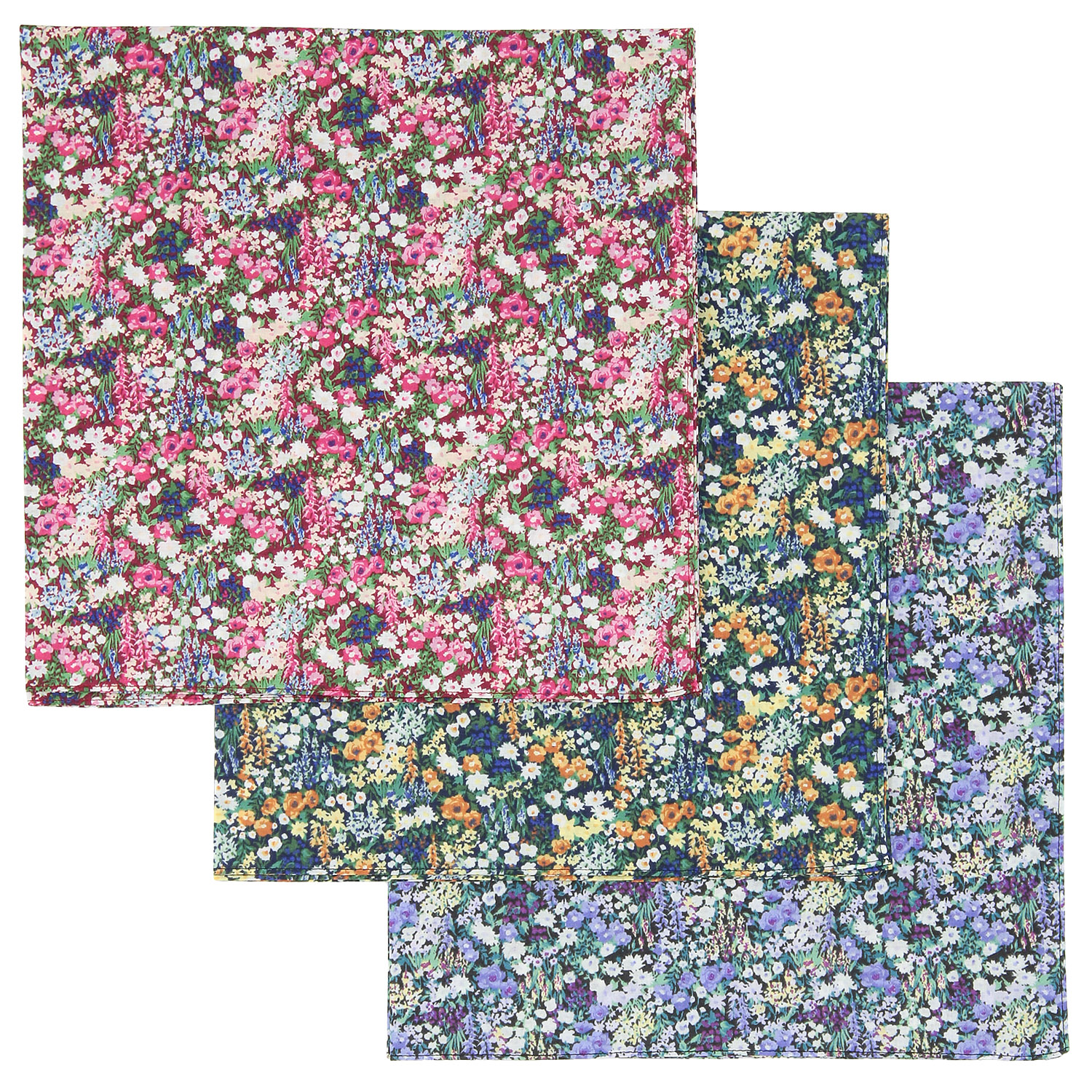 フラワーハンカチ