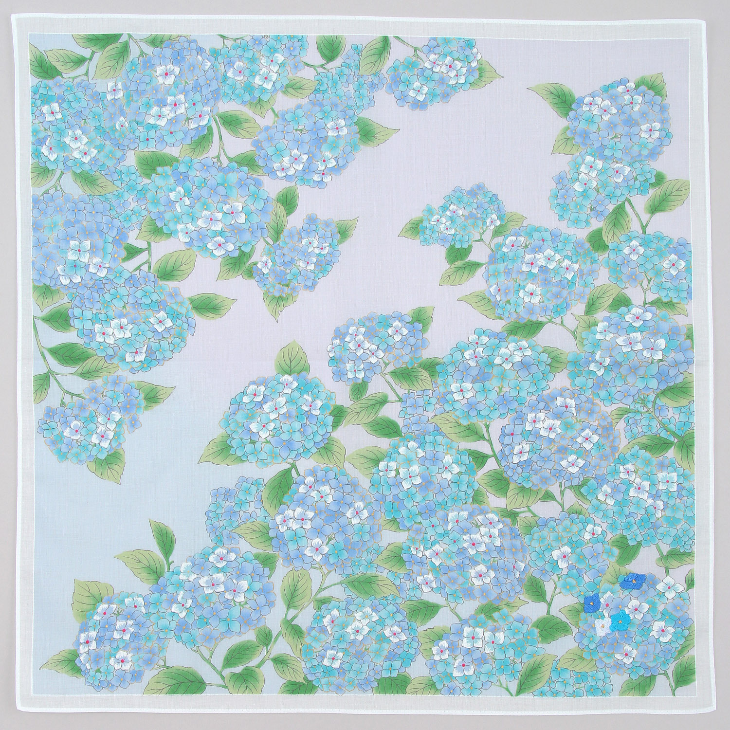 【在庫限り新品番110－034】友禅刺繍 紫陽花 - 画像3