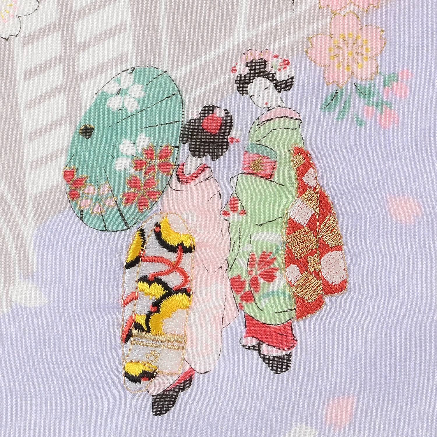 友禅刺繍 舞妓 - 画像5