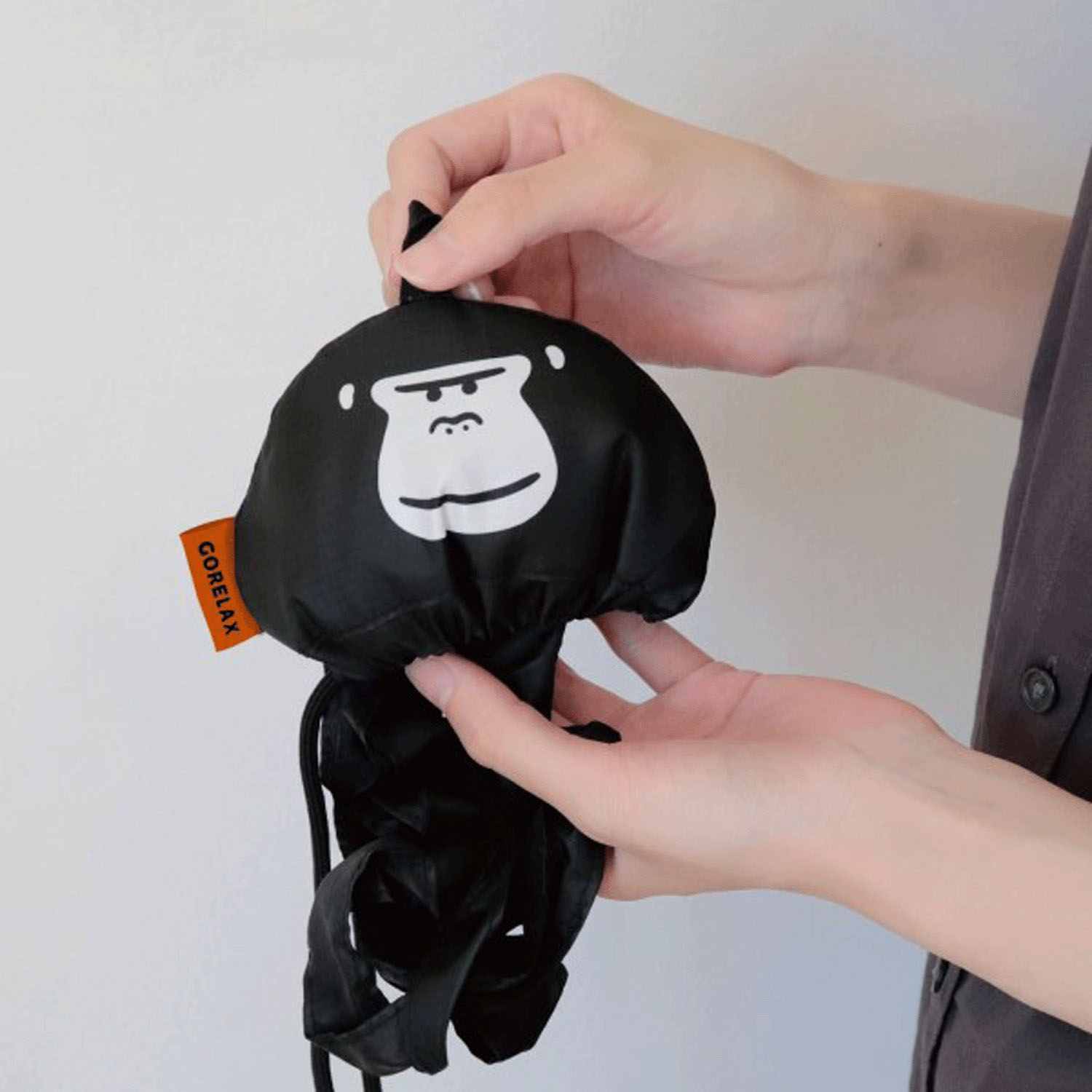 【品番変更（後継品番：496－224）】ごリラックストトノイモードまもるさんのマスコットバック - 画像4