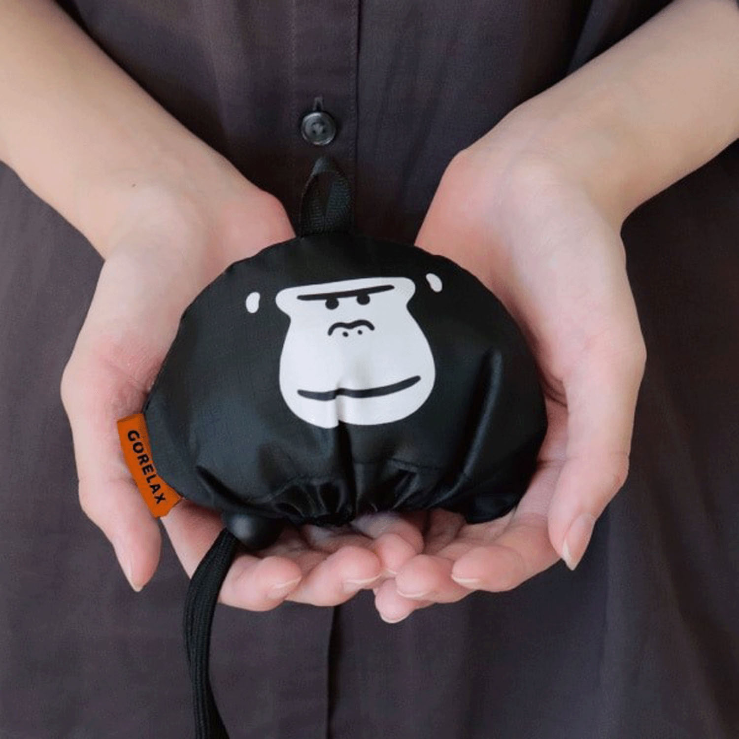 【品番変更（後継品番：496－224）】ごリラックストトノイモードまもるさんのマスコットバック - 画像5