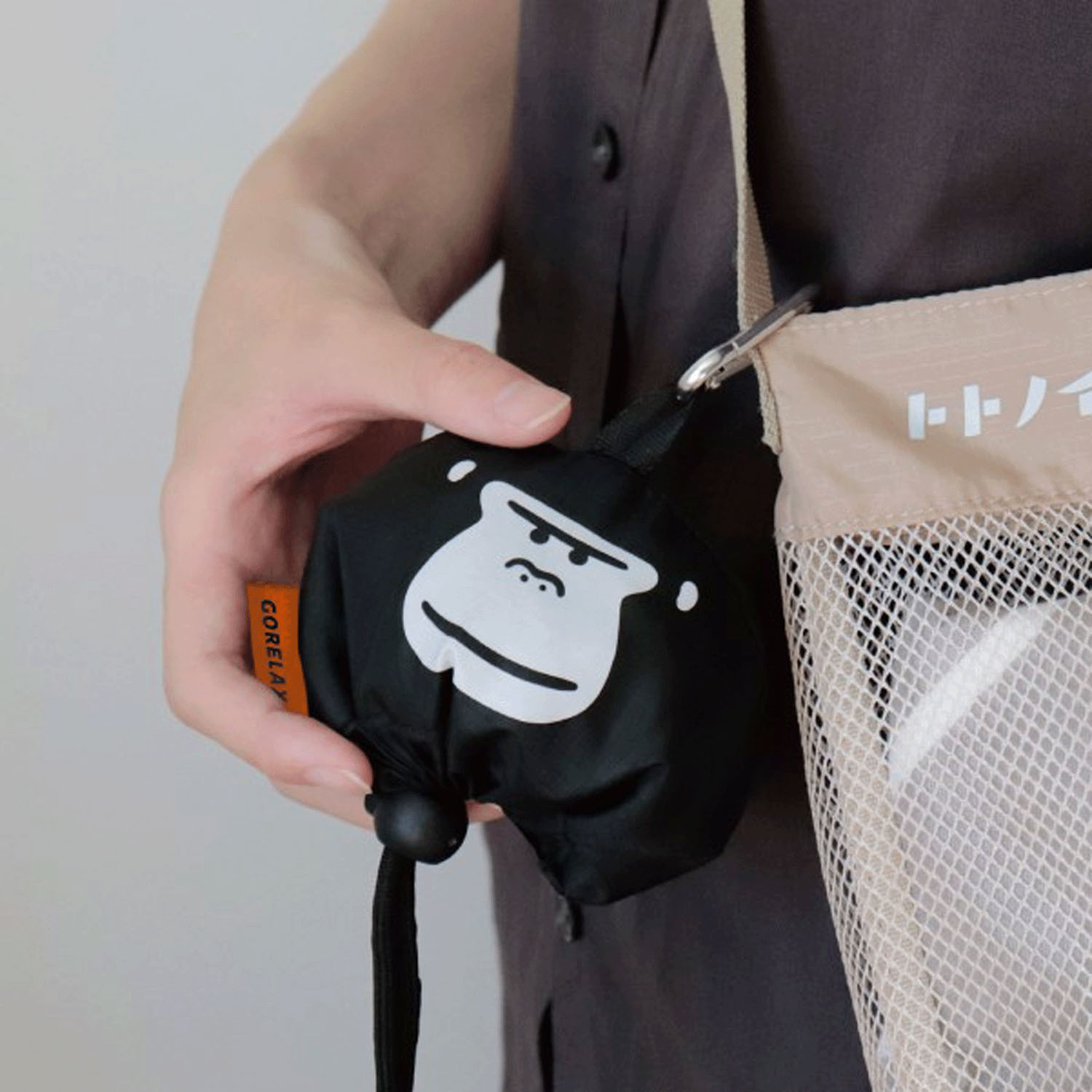 【品番変更（後継品番：496－224）】ごリラックストトノイモードまもるさんのマスコットバック - 画像6