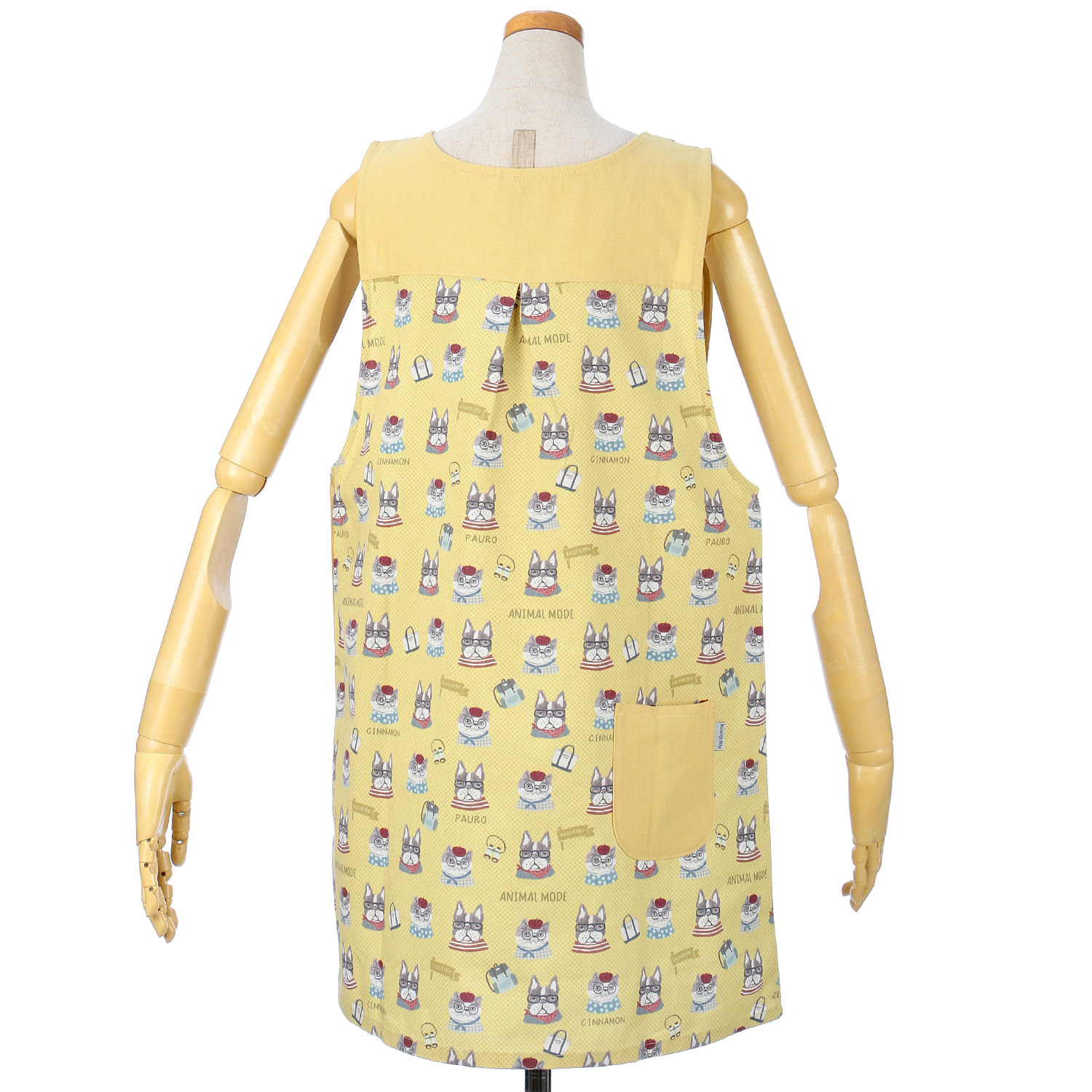 アニマルモード 脇釦あきエプロン - 画像2